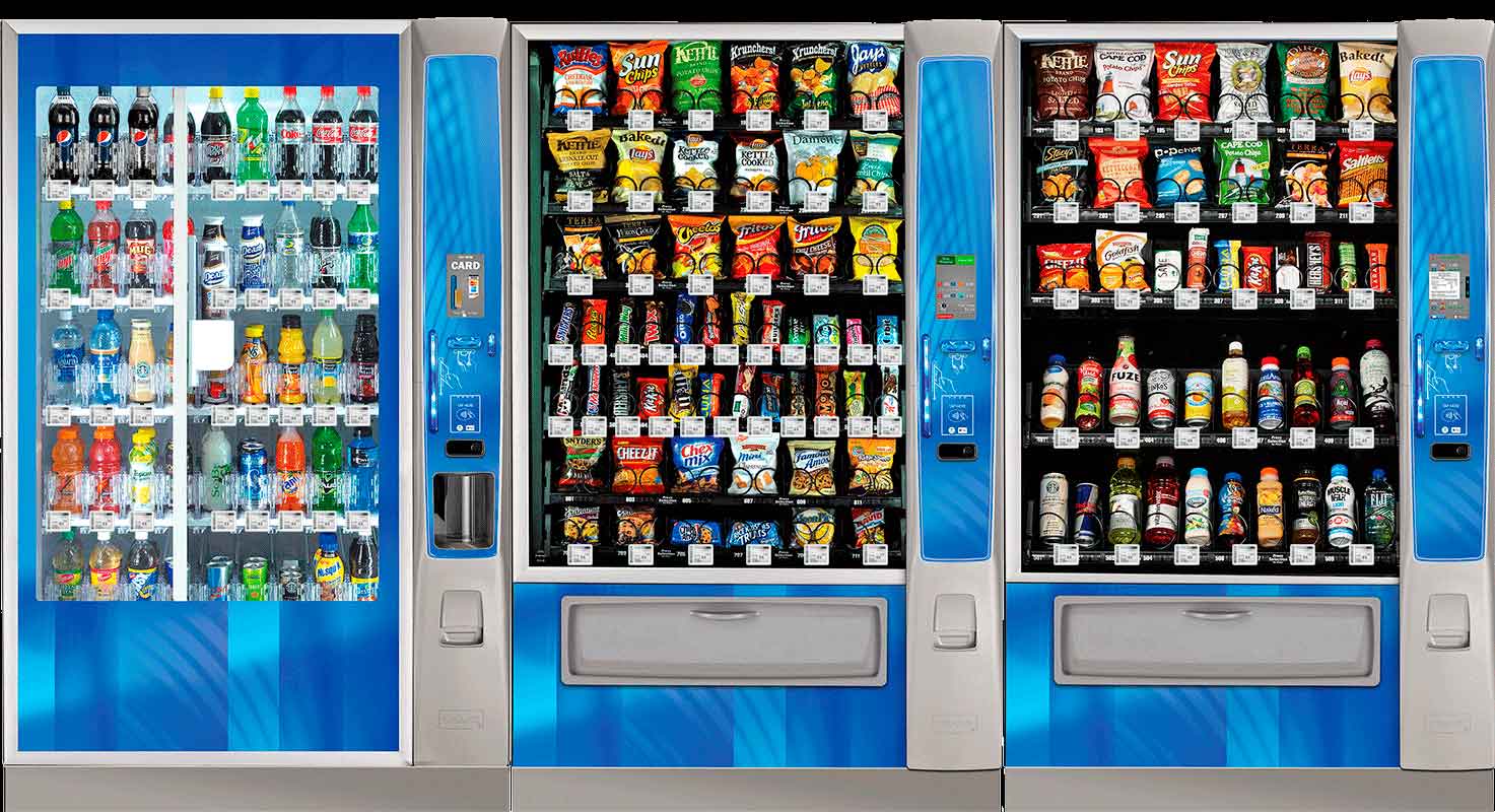 etiquetas electrónicas para máquinas de vending