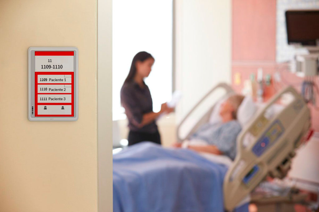 etiquetas electrónicas para hospitales
