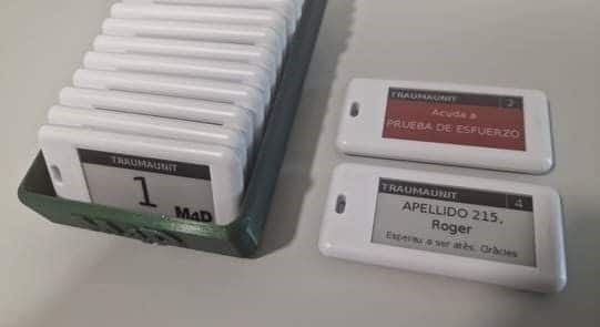 etiquetas electrónicas en clínicas